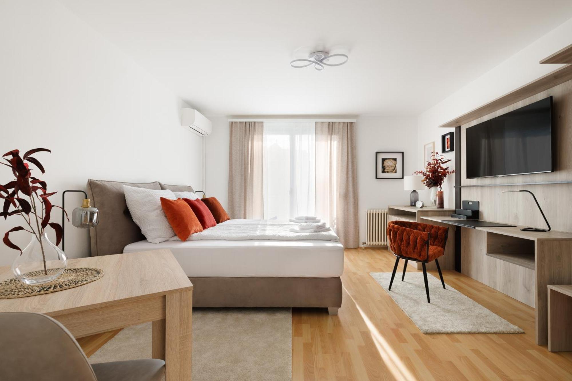Neu! Apartment Mit Klimaanlage, Nahe Hauptbahnhof Viyana Dış mekan fotoğraf