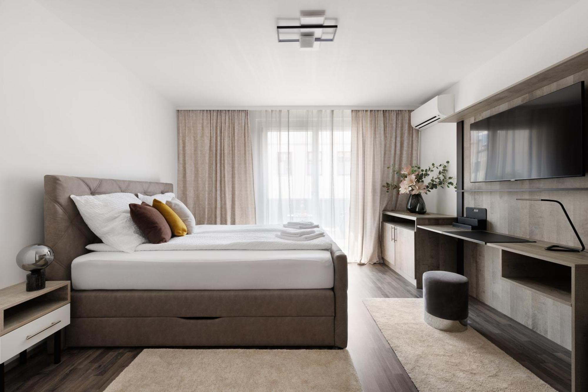 Neu! Apartment Mit Klimaanlage, Nahe Hauptbahnhof Viyana Dış mekan fotoğraf